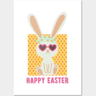 happy easter Posters and Art